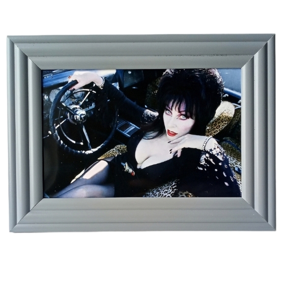 Elvira Horror Queen Cult Classic Gothic Punk Decor Rockabilly In Car - Picture 2 of 5